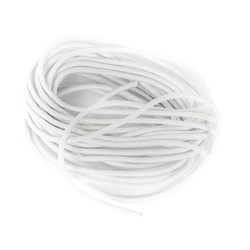 Hat Elastic Little Learner White 2mm x 4m